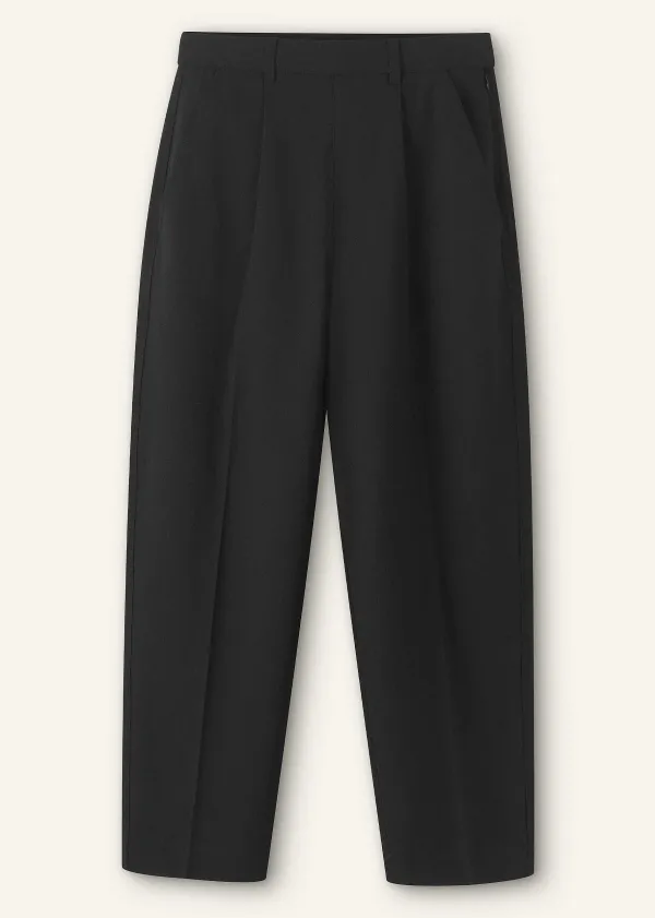 ME+EM Textured Tailoring Tapered Trouser | Women Tapered Trousers