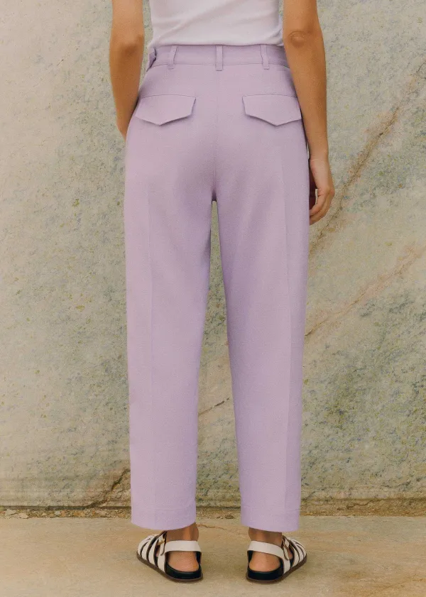 textured_tapered_trouser_3.webp ME+EM Textured Tapered Trouser | Women Tapered Trousers