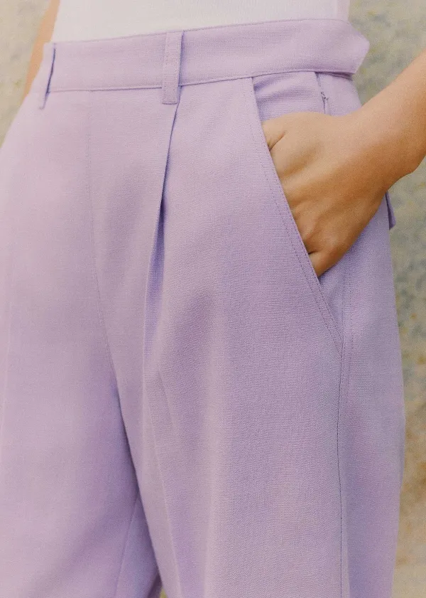 textured_tapered_trouser_5.webp ME+EM Textured Tapered Trouser | Women Tapered Trousers