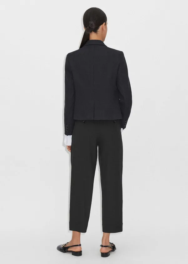 ME+EM Textured Weave Boucl Trouser Co-Ord | Women Suits And Co-Ords