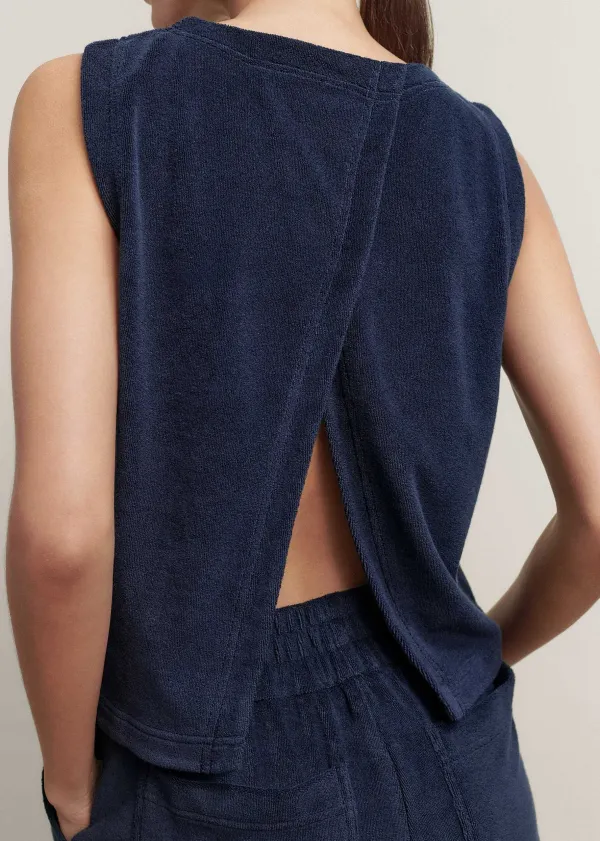 towelling_crop_top_5.webp ME+EM Towelling Crop Top | Women Vests And Camis