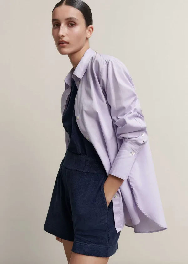 ME+EM Towelling Crop Top + Short Co-Ord | Women Suits And Co-Ords