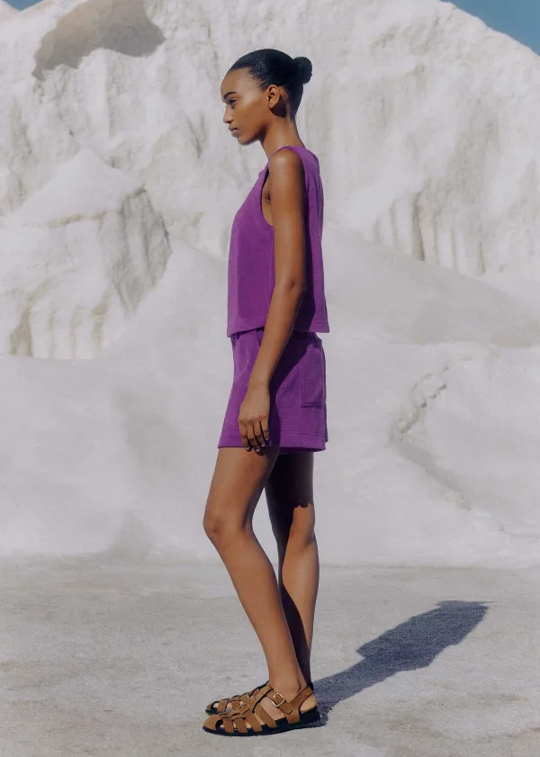 ME+EM Towelling Short | Women Shorts