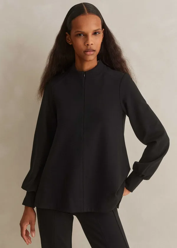 travel_tailoring_balloon_sleeve_swing_top_4-1.webp ME+EM Travel Tailoring Balloon Sleeve Swing Top | Women Sweatshirts & Long Sleeve Tops