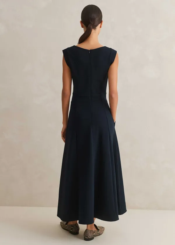 travel_tailoring_boat_neck_midi_dress_10.webp ME+EM Travel Tailoring Boat Neck Midi Dress | Women Midi Dresses