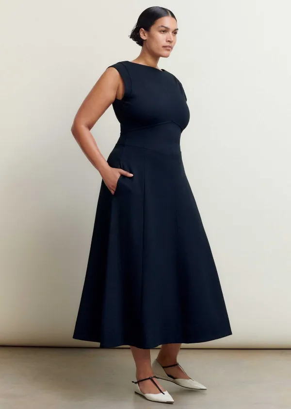 travel_tailoring_boat_neck_midi_dress_2-1.webp ME+EM Travel Tailoring Boat Neck Midi Dress | Women Midi Dresses