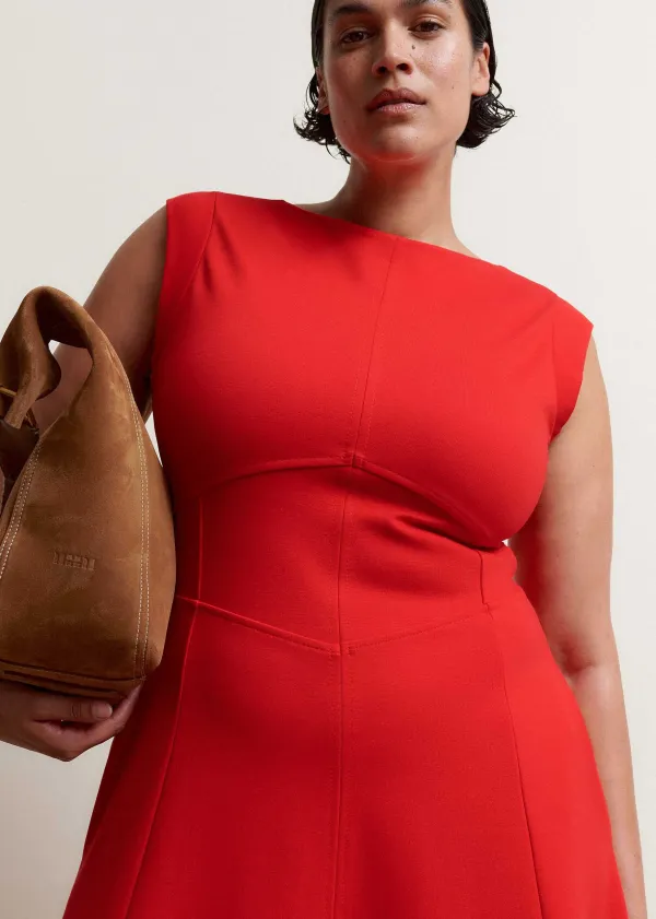 travel_tailoring_boat_neck_midi_dress_6.webp ME+EM Travel Tailoring Boat Neck Midi Dress | Women Midi Dresses