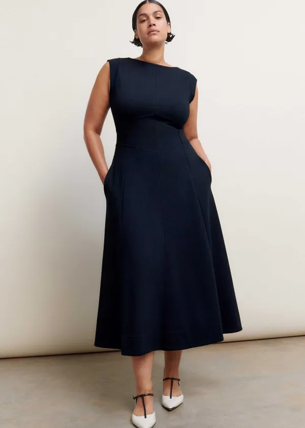 travel_tailoring_boat_neck_midi_dress_8-1.webp ME+EM Travel Tailoring Boat Neck Midi Dress | Women Midi Dresses