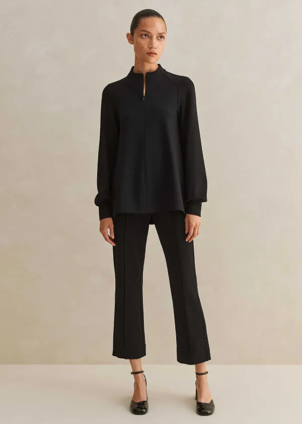 ME+EM Travel Tailoring Crop Kick-Flare Trouser Co-Ord | Women Suits And Co-Ords