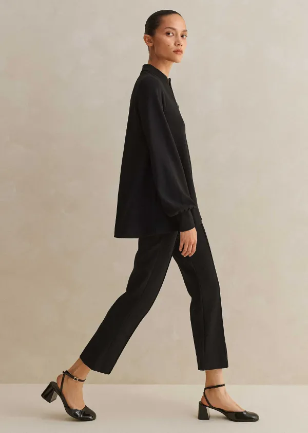 ME+EM Travel Tailoring Crop Kick-Flare Trouser Co-Ord | Women Suits And Co-Ords