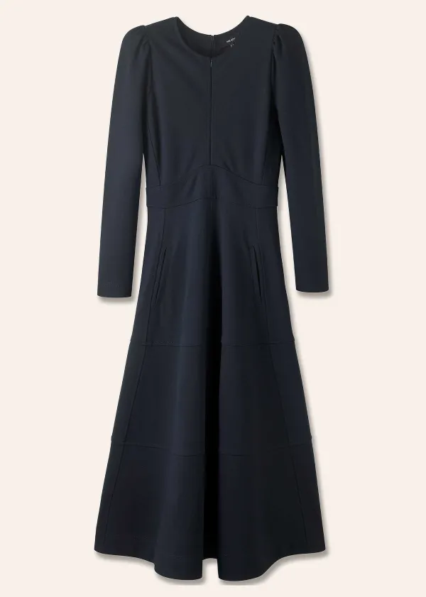 ME+EM Travel Tailoring Fit And Flare Maxi Dress | Women Maxi Dresses