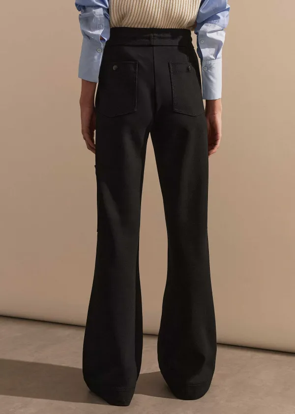 travel_tailoring_flared_cargo_trouser_3.webp ME+EM Travel Tailoring Flared Cargo Trouser | Women Cargo Trousers