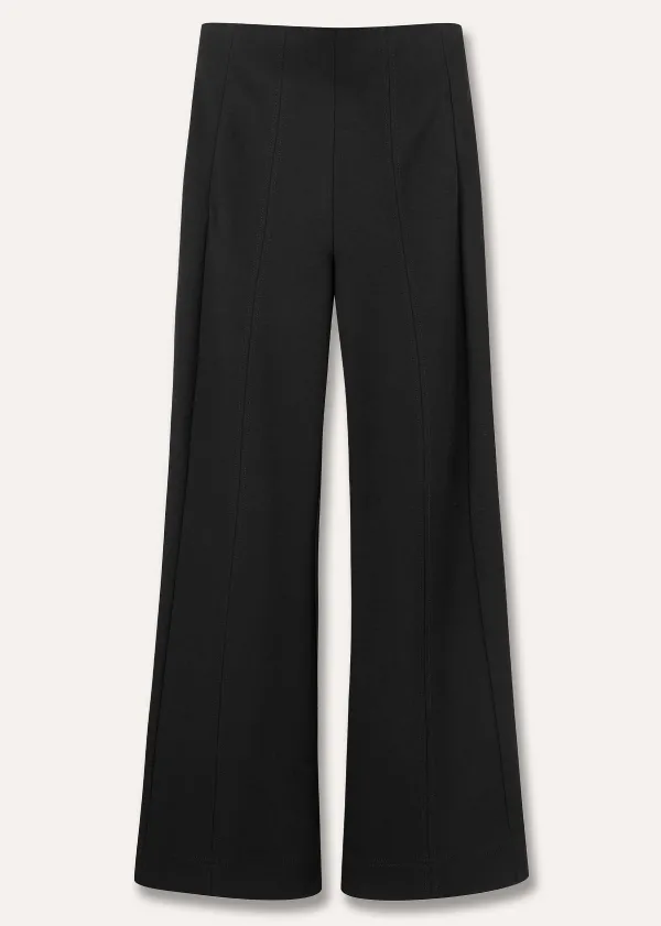 ME+EM Travel Tailoring Kick Flare Trouser | Women Travel Tailoring