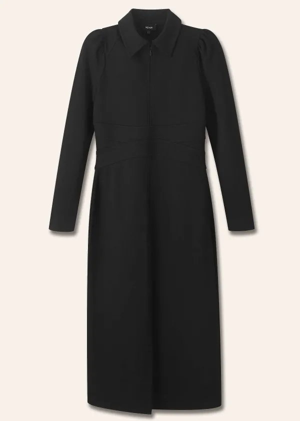 ME+EM Travel Tailoring Midi Shirt Dress | Women Midi Dresses
