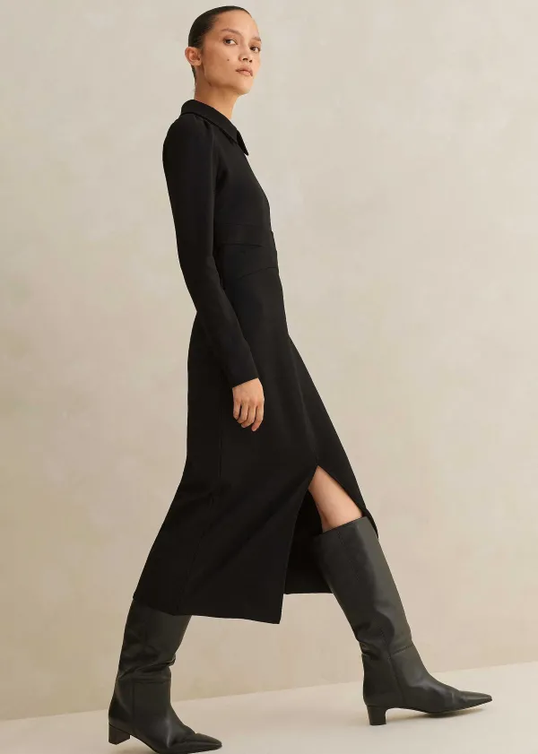 travel_tailoring_midi_shirt_dress_5.webp ME+EM Travel Tailoring Midi Shirt Dress | Women Midi Dresses
