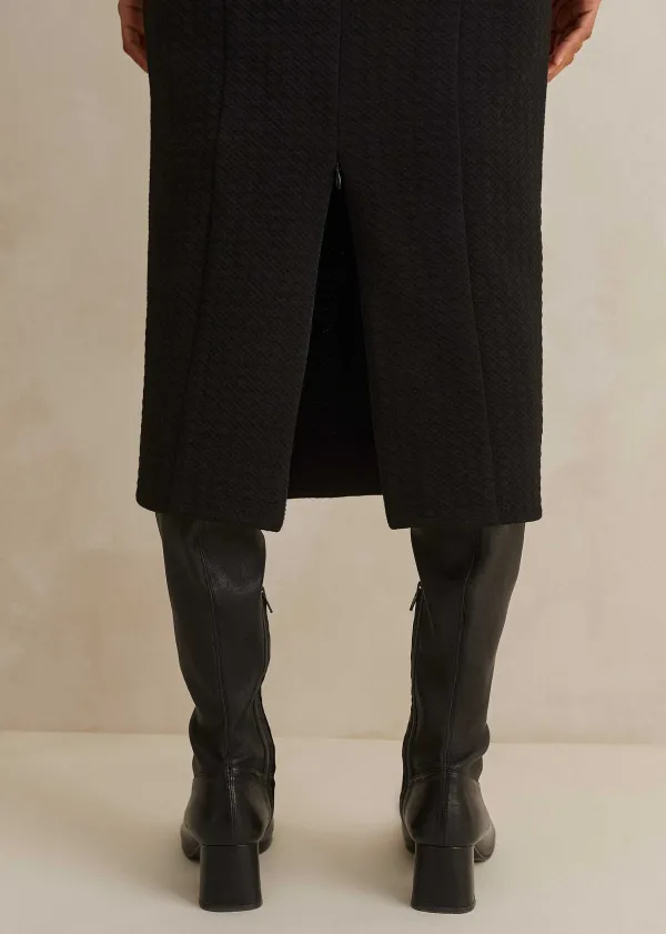 ME+EM Travel Tailoring Sleeveless Pencil Dress | Women Midi Dresses