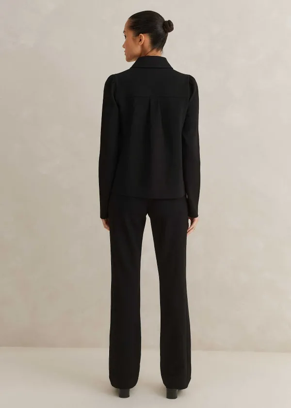 ME+EM Travel Tailoring Slim Flare Trouser Co-Ord | Women Suits And Co-Ords