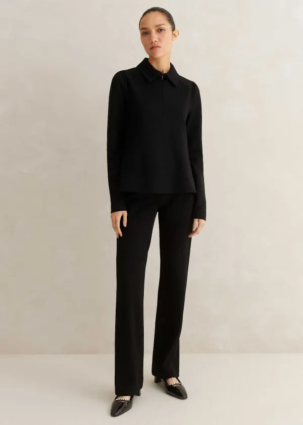 ME+EM Travel Tailoring Slim Flare Trouser Co-Ord | Women Suits And Co-Ords