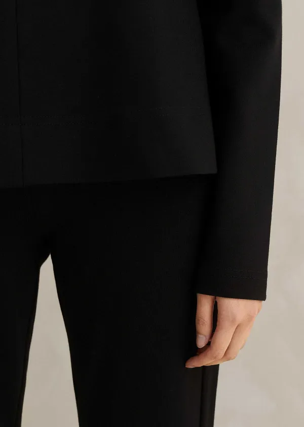 travel_tailoring_slim_flare_trouser_coord_3.webp ME+EM Travel Tailoring Slim Flare Trouser Co-Ord | Women Suits And Co-Ords