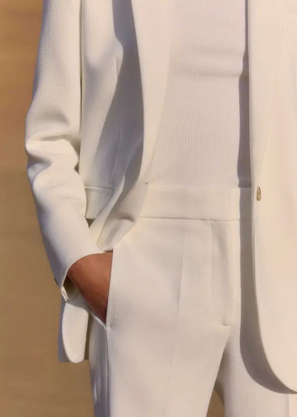 ME+EM Tux Slim Crop Trouser Suit | Women Occasionwear