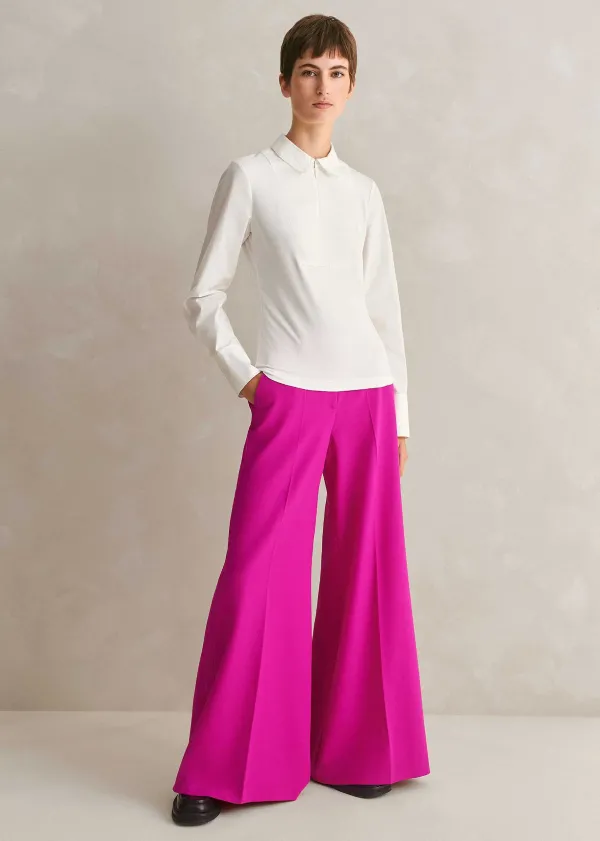 tuxedo_layering_shirt__tie_3.webp ME+EM Tuxedo Layering Shirt + Tie | Women Shirts