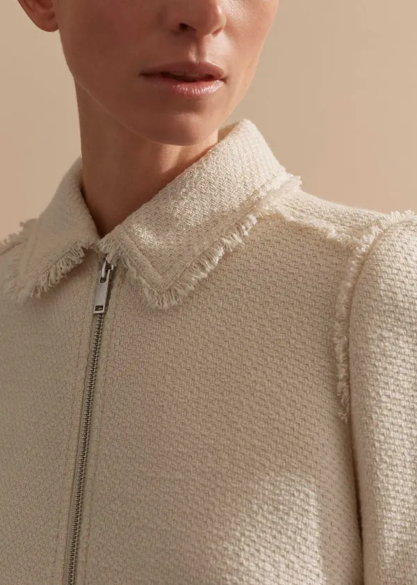 tweed_bomber_jacket_3.webp ME+EM Tweed Bomber Jacket | Women City Break Solutions