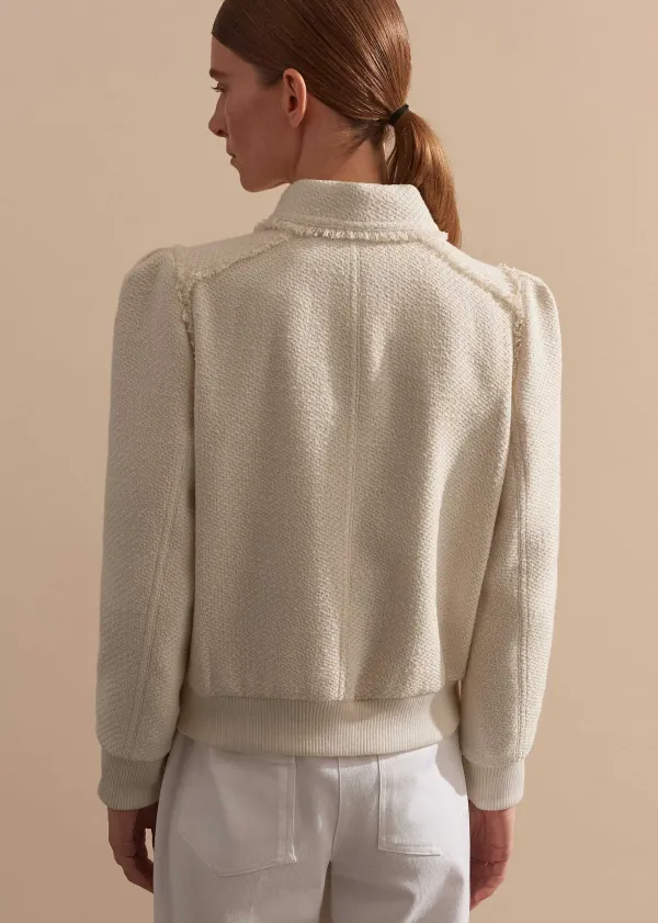 tweed_bomber_jacket_5.webp ME+EM Tweed Bomber Jacket | Women City Break Solutions