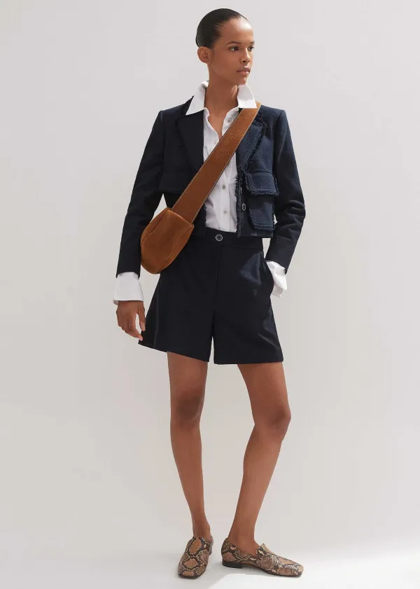 ME+EM Tweed Short | Women Shorts