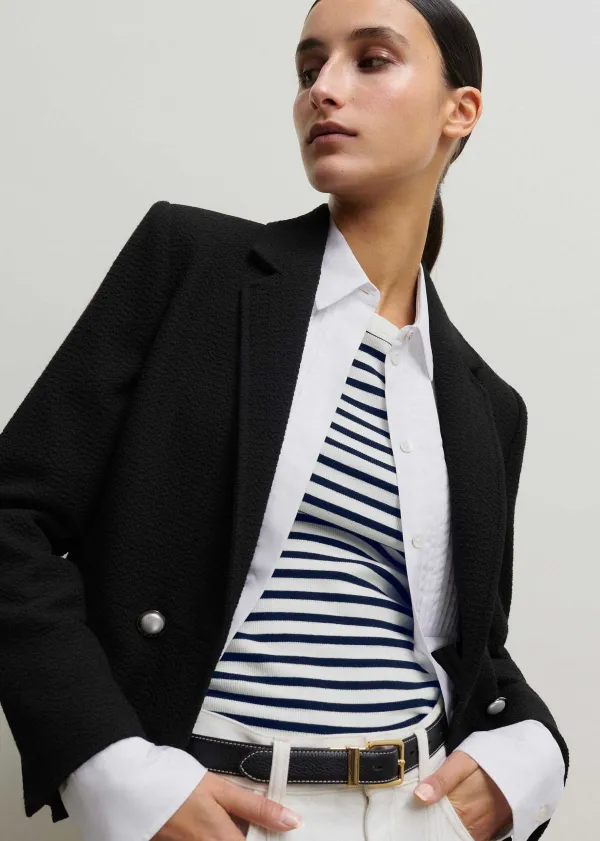 ultimate_crew_neck_stripe_vest_2.webp ME+EM Ultimate Crew Neck Stripe Vest | Women T-Shirts