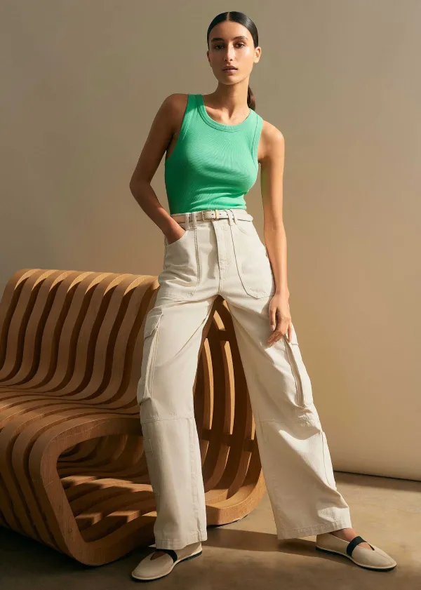 ME+EM Ultimate Crew Neck Vest | Women T-Shirts