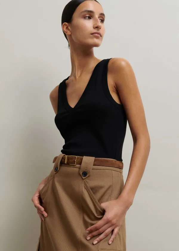 ME+EM Ultimate V-Neck Vest | Women T-Shirts